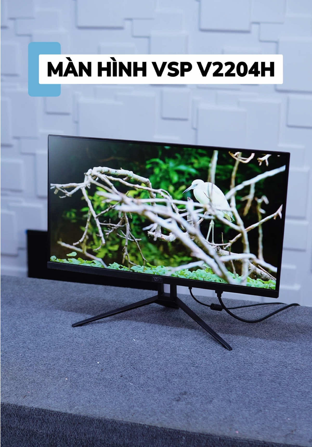Màn Hình VSP V2204H 120Hz Giá Rẻ Chỉ 1 Triệu - Tấm Nền VA, Full HD